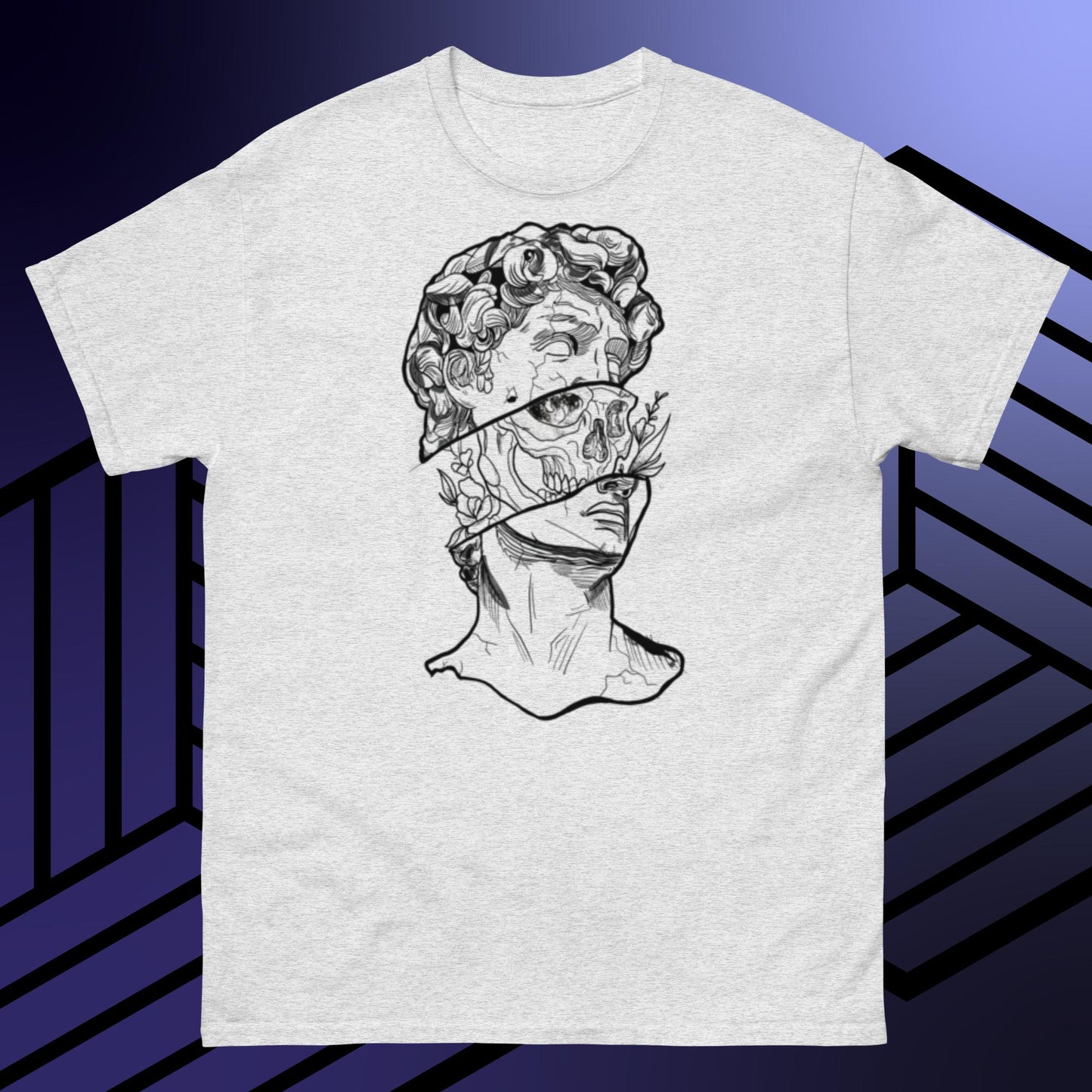 Men split tee