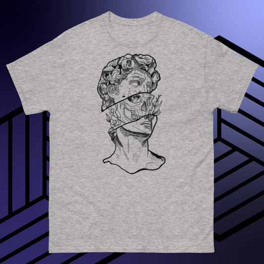 Men split tee
